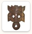 Maska z akácioveho dreva MYTHICAL LIBERTY - SLOBODA